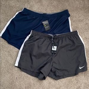Nike shorts lot bundle XXL Grey Navy Blue 2XL XXL